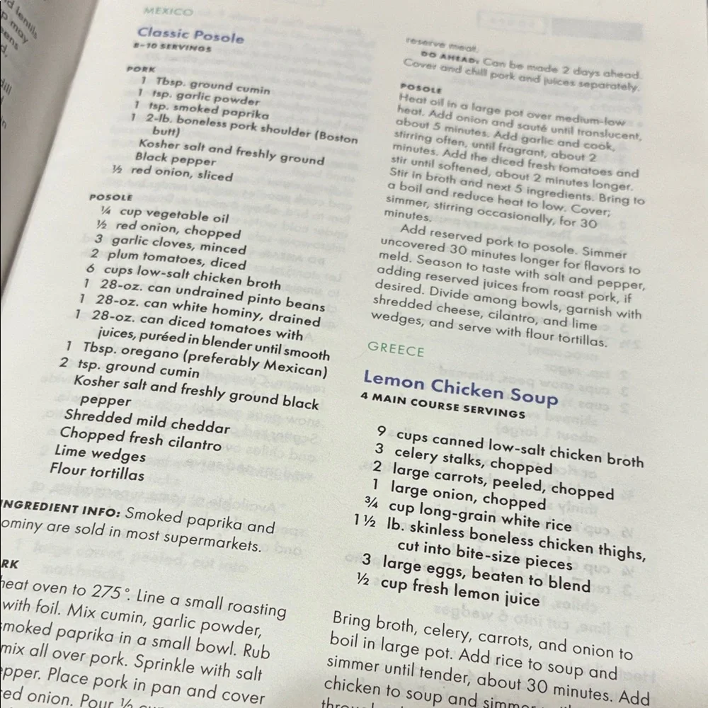 Vintage four piece cookbook collection